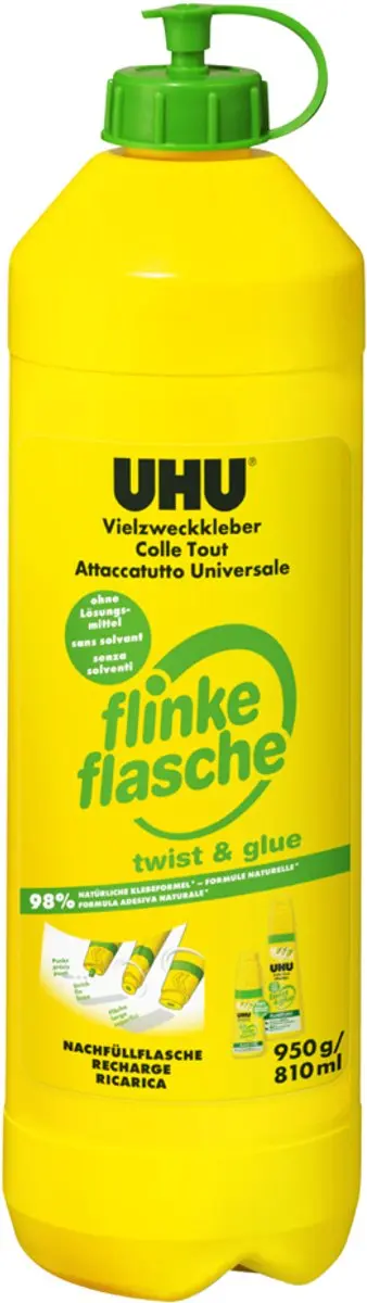 UHU Alleslijm grote fles, 950 g