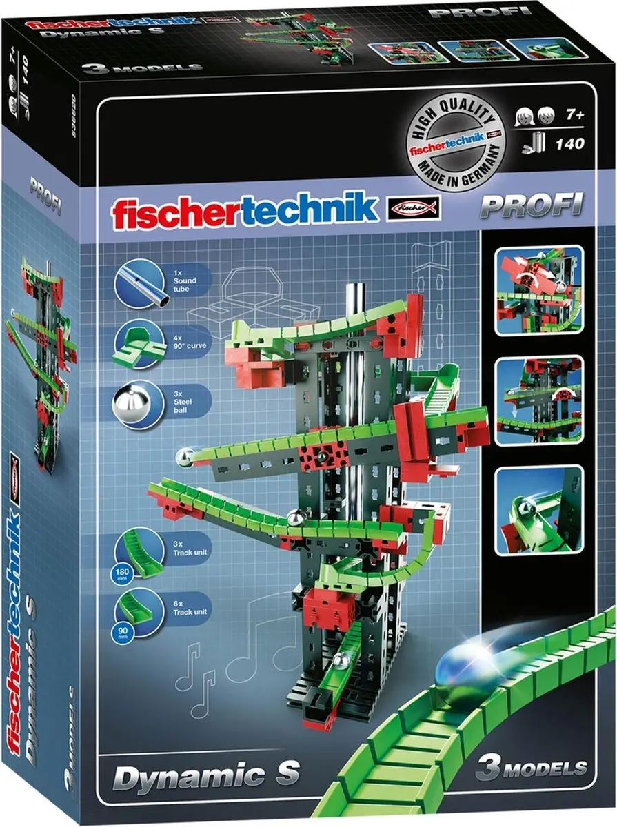 Fischertechnik PROFI Dynamic S 536620 Knikkerbaan