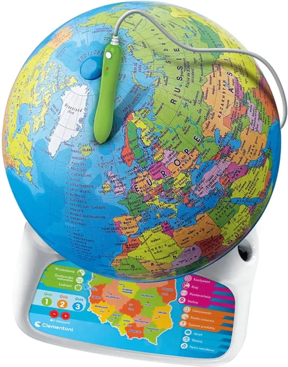 Clementoni Eduglobus 50847 - Multicolour - afbeelding 3 van 5