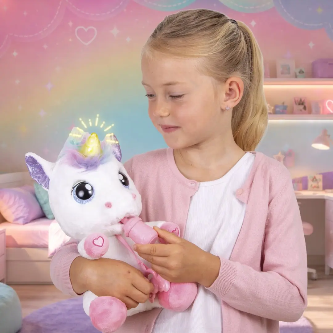 IMC Toys Baby Paws Fantasy Interactieve Unicorn Pluche - afbeelding 3 van 6