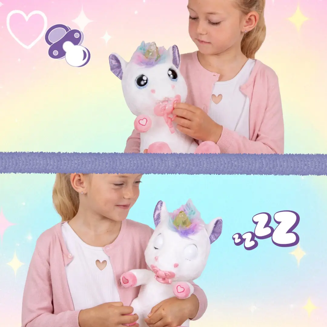 IMC Toys Baby Paws Fantasy Interactieve Unicorn Pluche - afbeelding 6 van 6