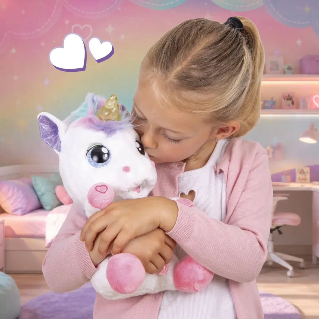 IMC Toys Baby Paws Fantasy Interactieve Unicorn Pluche - afbeelding 4 van 6