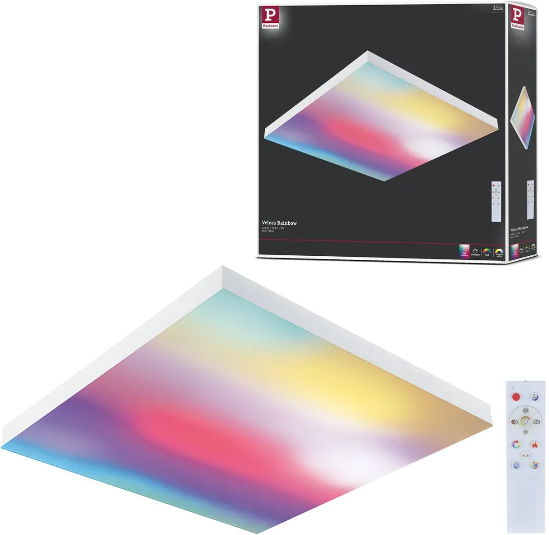 Paulmann Velora LED-paneel 450x450mm 19W RGBW
