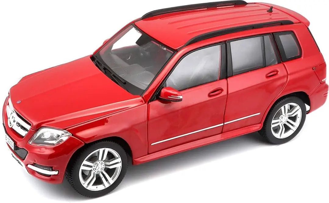 Bburago MERCEDES BENZ GLK-KLASSE 2010 rood schaalmodel 1:32