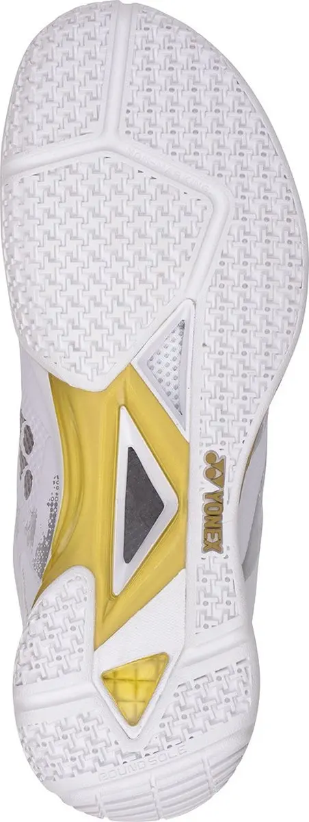Yonex Eclipsion Z3 Badmintonschoen - Wit/Goud - 45 - afbeelding 3 van 6