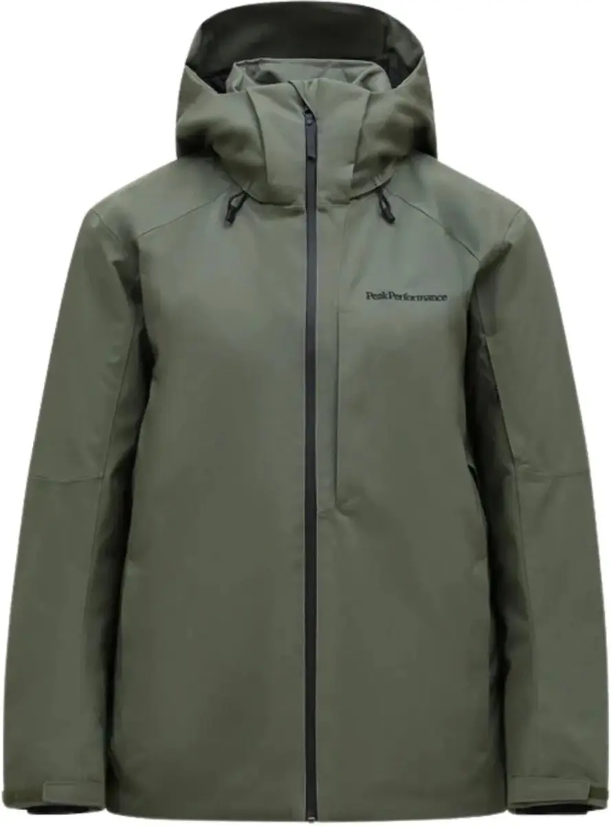 Peak Performance Maroon Ski Jas Heren Donkergroen M