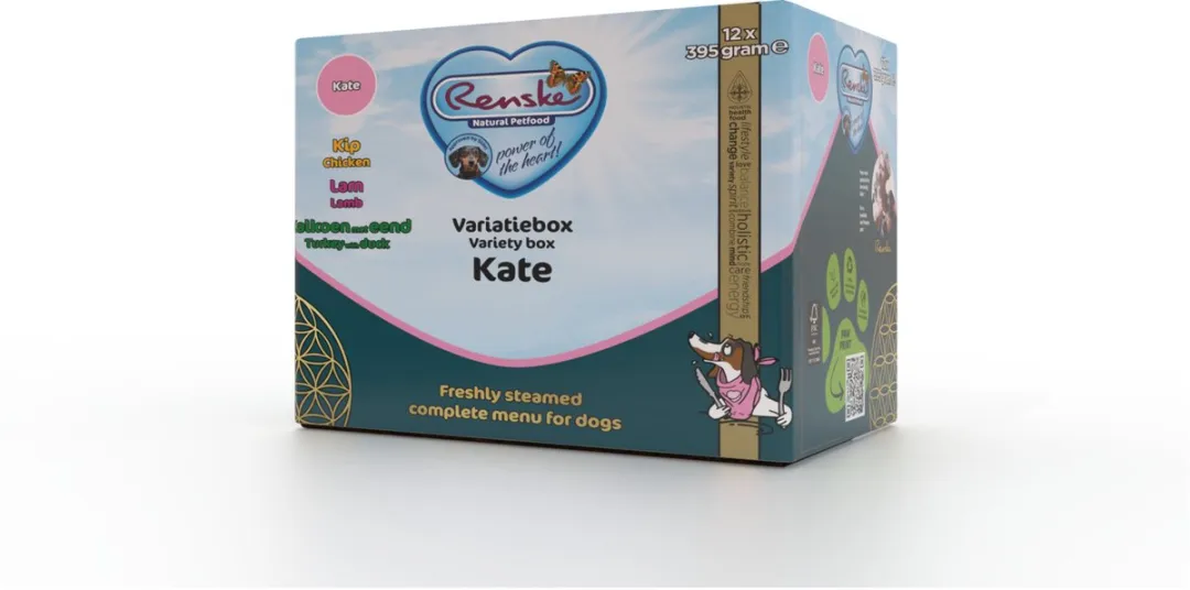 Renske Adult Multi Hondenvoer - Kip Kalkoen Lam 12x395g