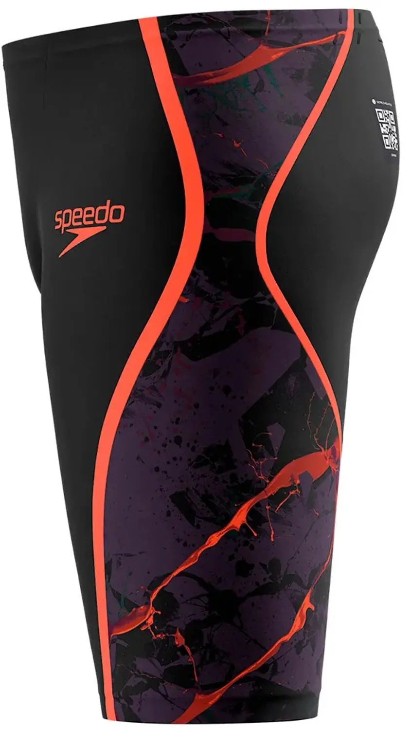 Speedo LZR Pure Intent 2.0 Printed Jammer - Zwart - 26 - afbeelding 3 van 4