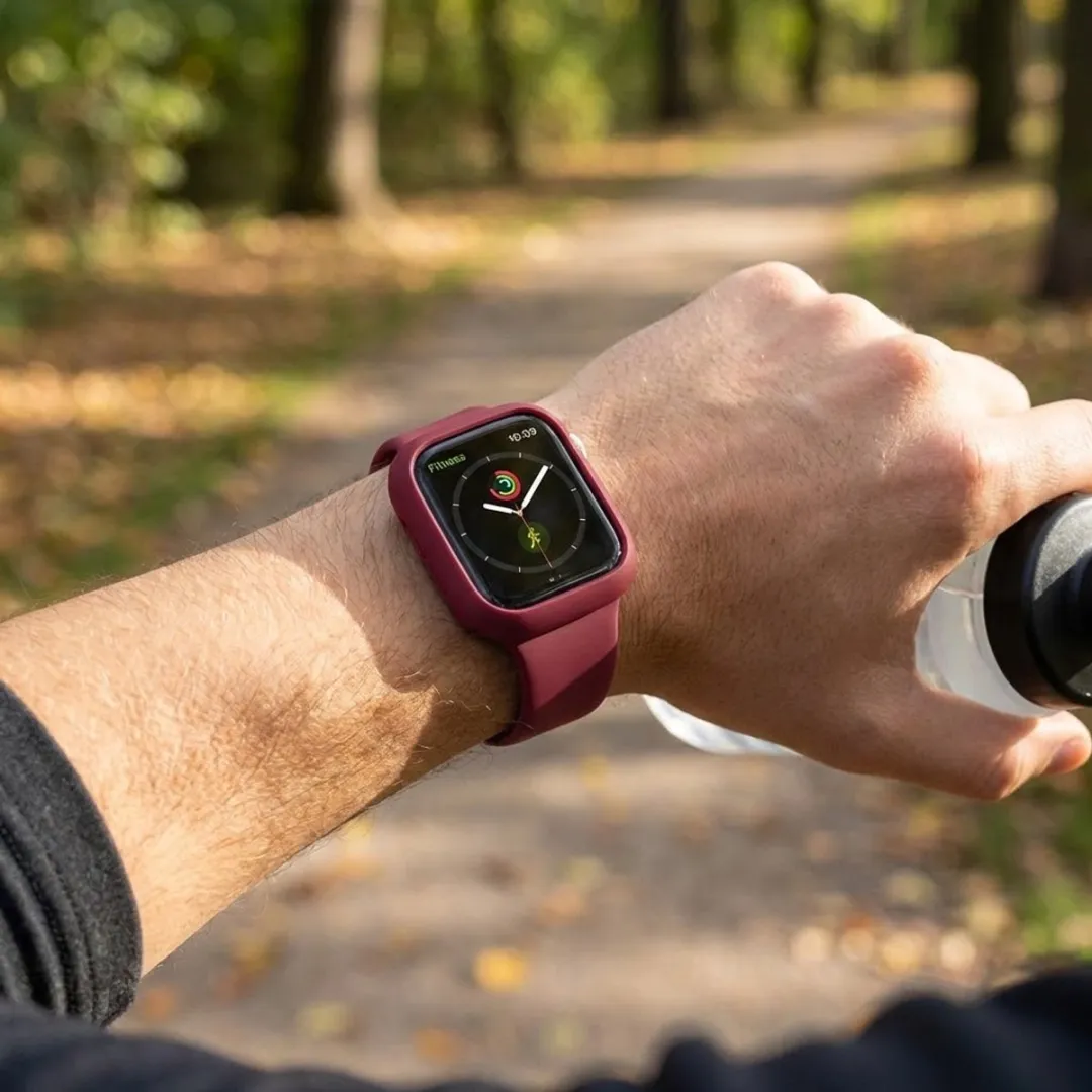 NUVEX Apple Watch 44mm Beschermhoes - 8-delig - Meerdere kleuren