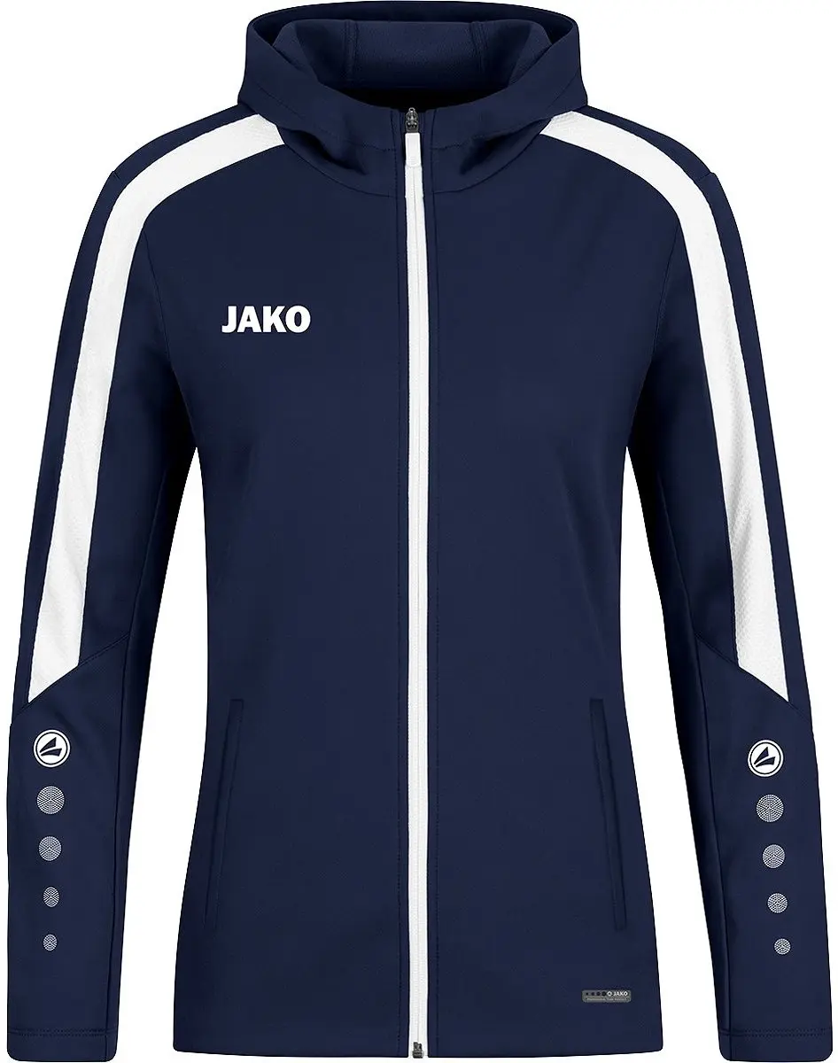 JAKO Power Jas met Kap Dames - Marine - afbeelding 3 van 5