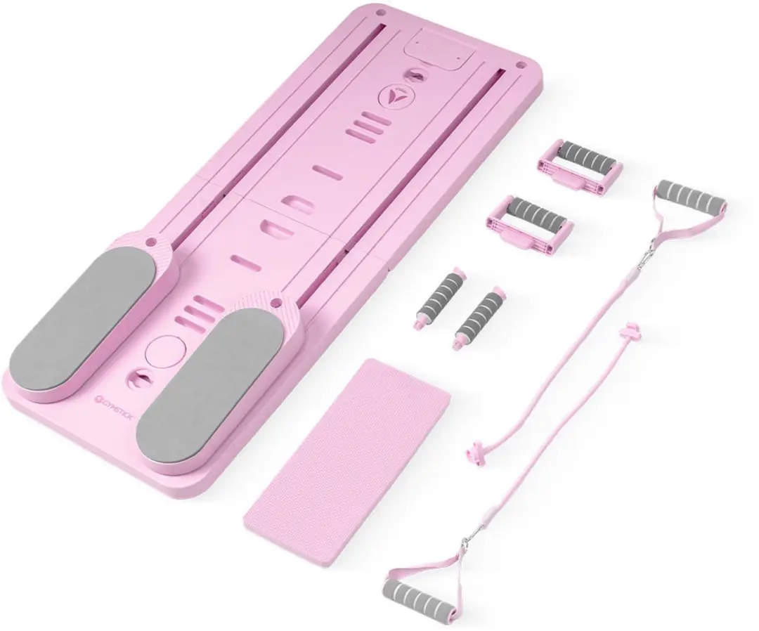 Gymstick Pilates V Reformer Board - Roze - afbeelding 4 van 6