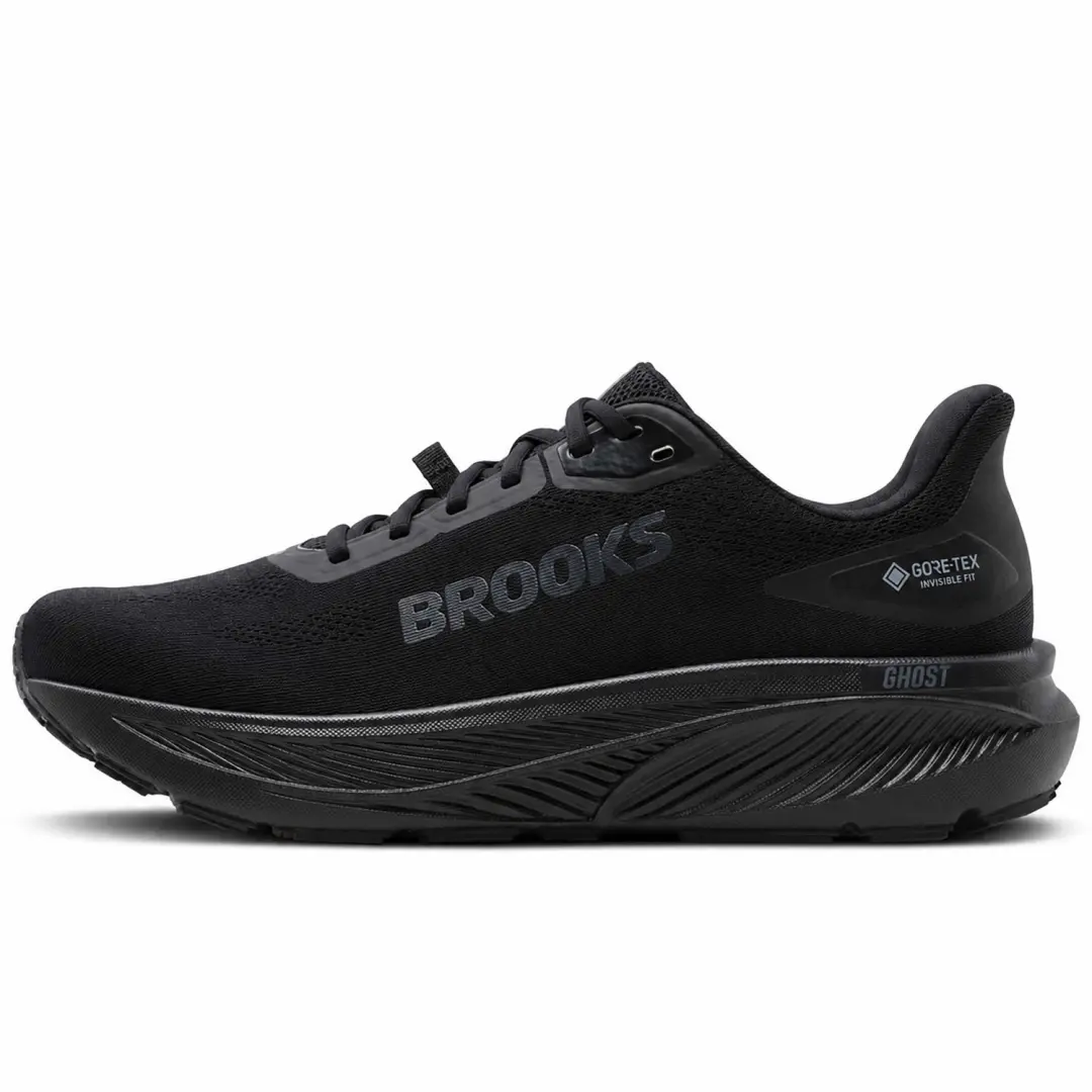 Brooks Ghost 18 GTX Heren Hardloopschoenen - Zwart - afbeelding 4 van 6
