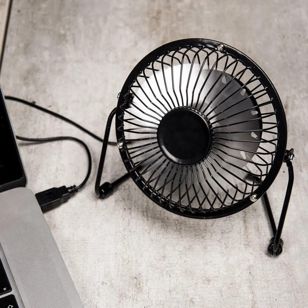 Gembird NF-03 USB Ventilator 10cm - Zwart - afbeelding 6 van 6