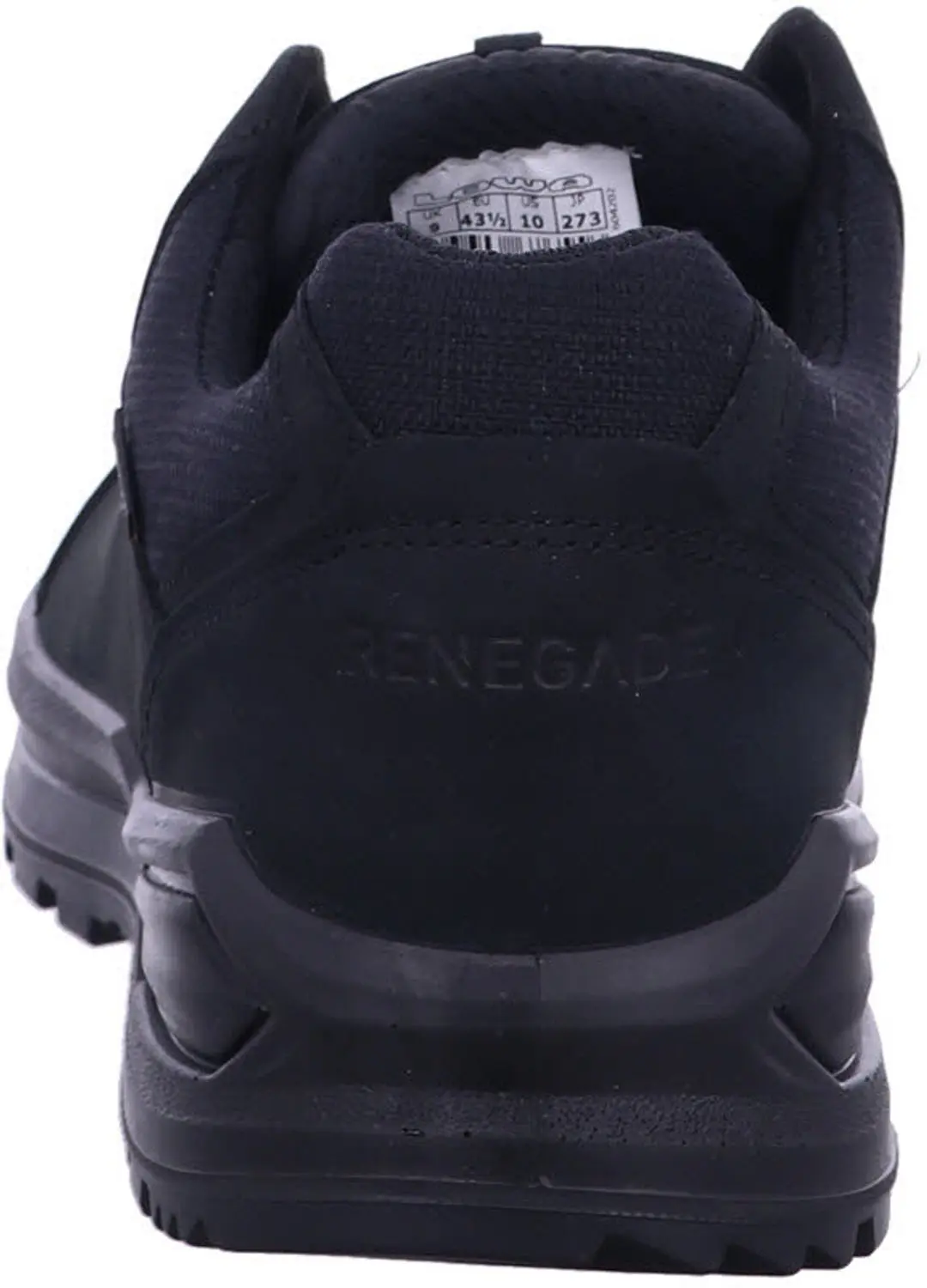 Lowa Renegade Evo GTX Lo Wandelschoen - Black/Black - afbeelding 4 van 6