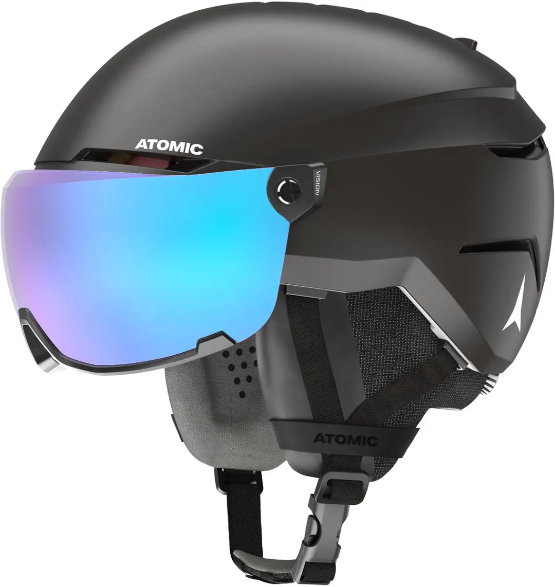 Atomic Savor Visor Stereo Skihelm - L - Zwart - afbeelding 4 van 6