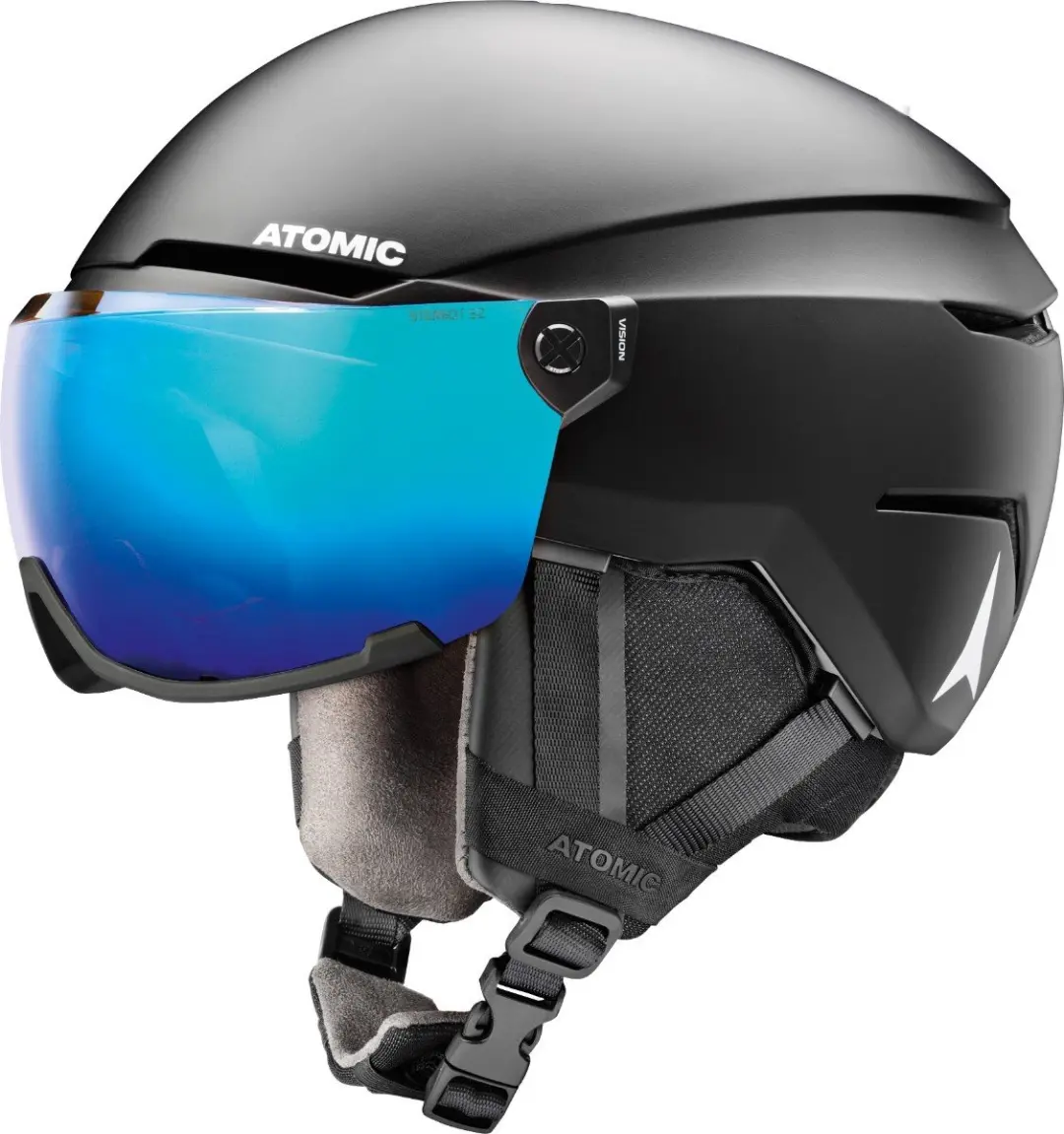Atomic Savor Visor Stereo Skihelm - L - Zwart - afbeelding 5 van 6