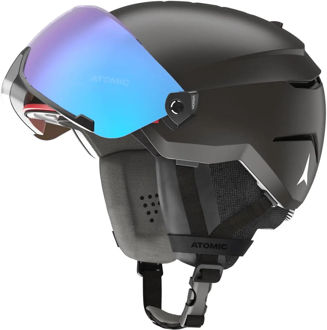 Atomic Savor Visor Stereo Skihelm - L - Zwart - afbeelding 3 van 6