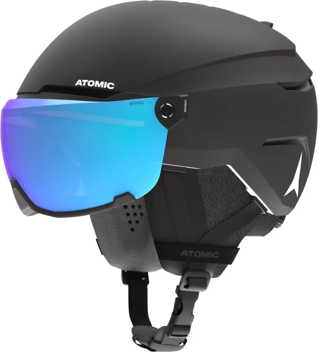 Atomic Savor Visor Stereo Skihelm - L - Zwart - afbeelding 6 van 6