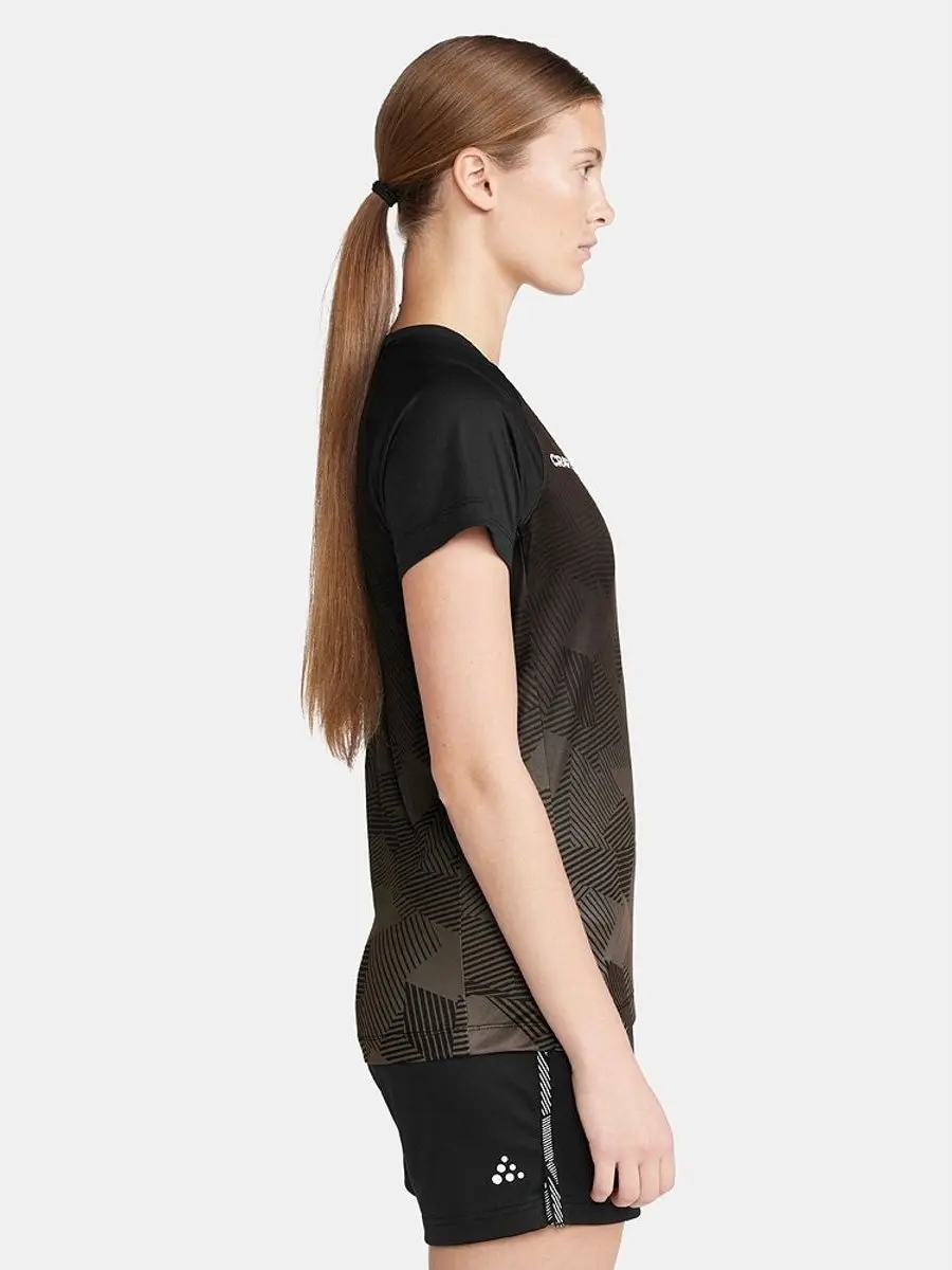 Craft Premier Fade Shirt Korte Mouw Dames - Zwart - afbeelding 5 van 6