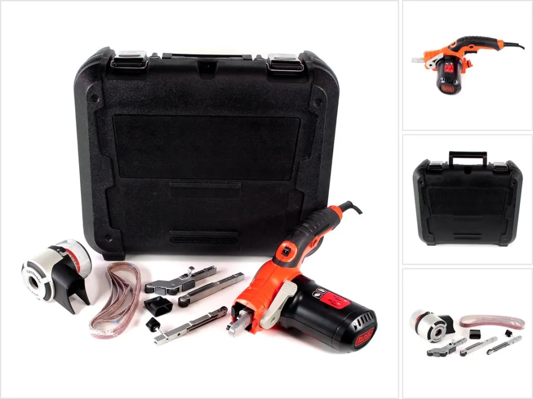 BLACK+DECKER KA902EK-QS Bandschuurmachine - 12 Accessoires