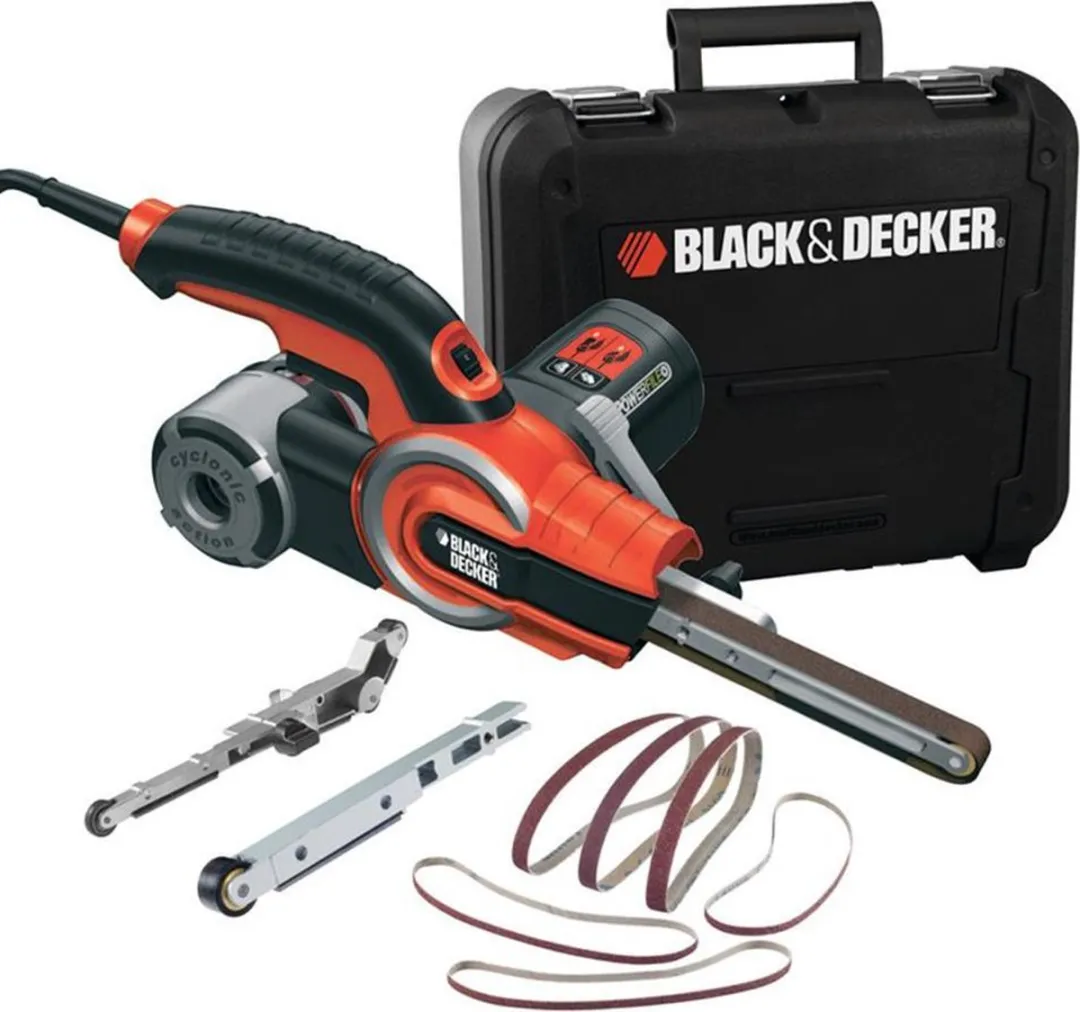 BLACK+DECKER KA902EK-QS Bandschuurmachine - 12 Accessoires - afbeelding 6 van 6