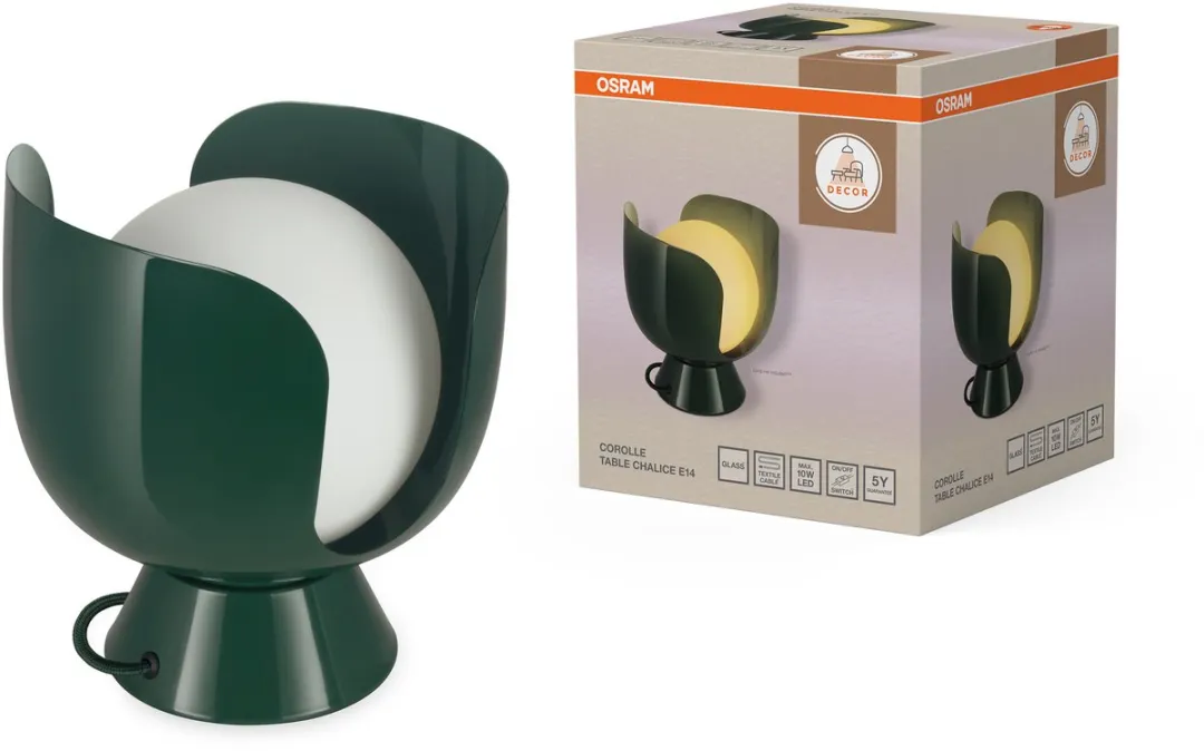 Osram Decor Corolle Tafellamp E14 - Groen