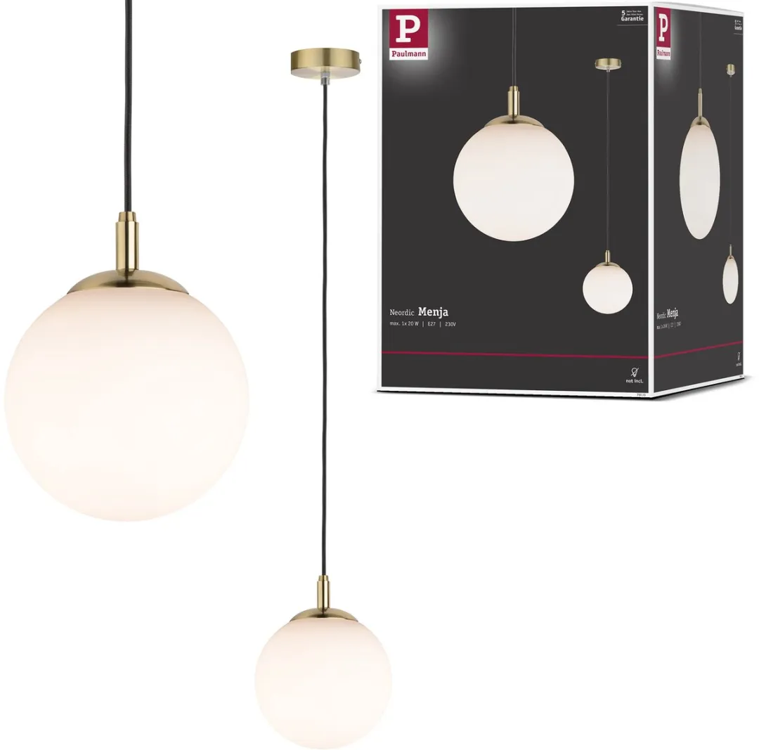 Paulmann Neordic Menja Hanglamp E27 20W