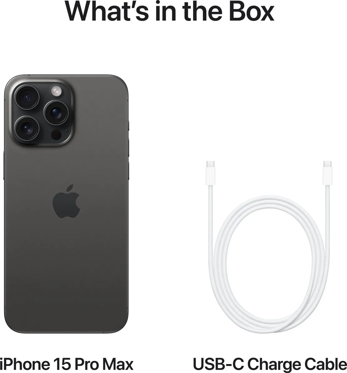 Apple iPhone 15 Pro Max MU7C3ZD/A - 512GB - Zwart Titanium - afbeelding 6 van 6