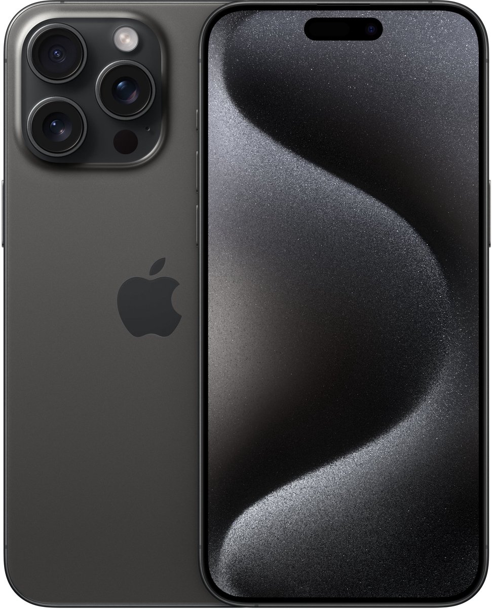 Apple iPhone 15 Pro Max - 512GB - Zwart Titanium