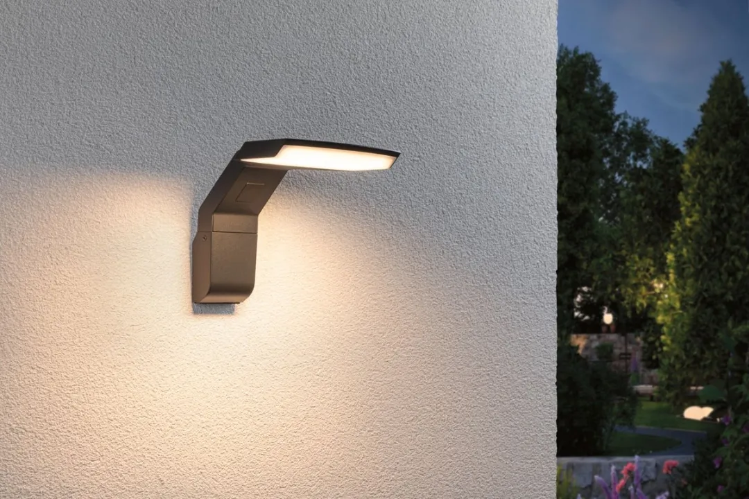 Paulmann Zenera LED Wandarmatuur Buiten 10W 700lm - Antraciet