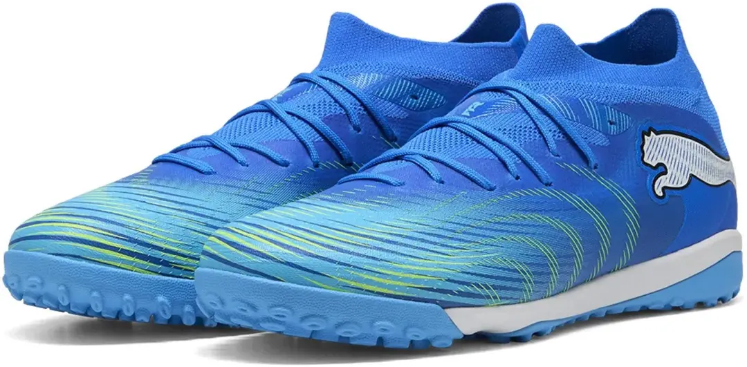 PUMA Future 9 Match TF Voetbalschoenen - Blauw - afbeelding 2 van 4
