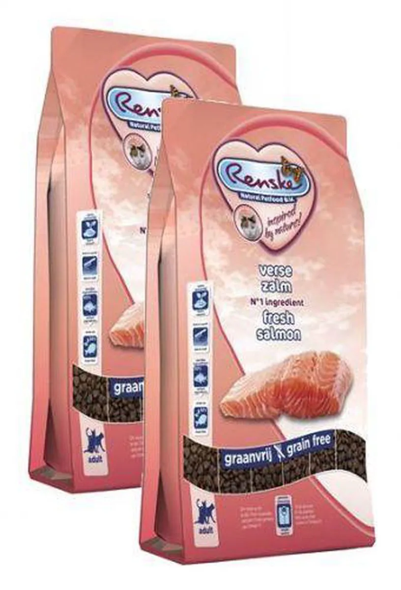Renske Kat Adult Verse Zalm - 2x6kg
