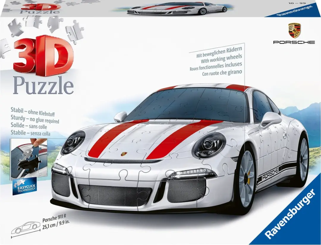 Ravensburger Porsche 911R 3D Puzzel