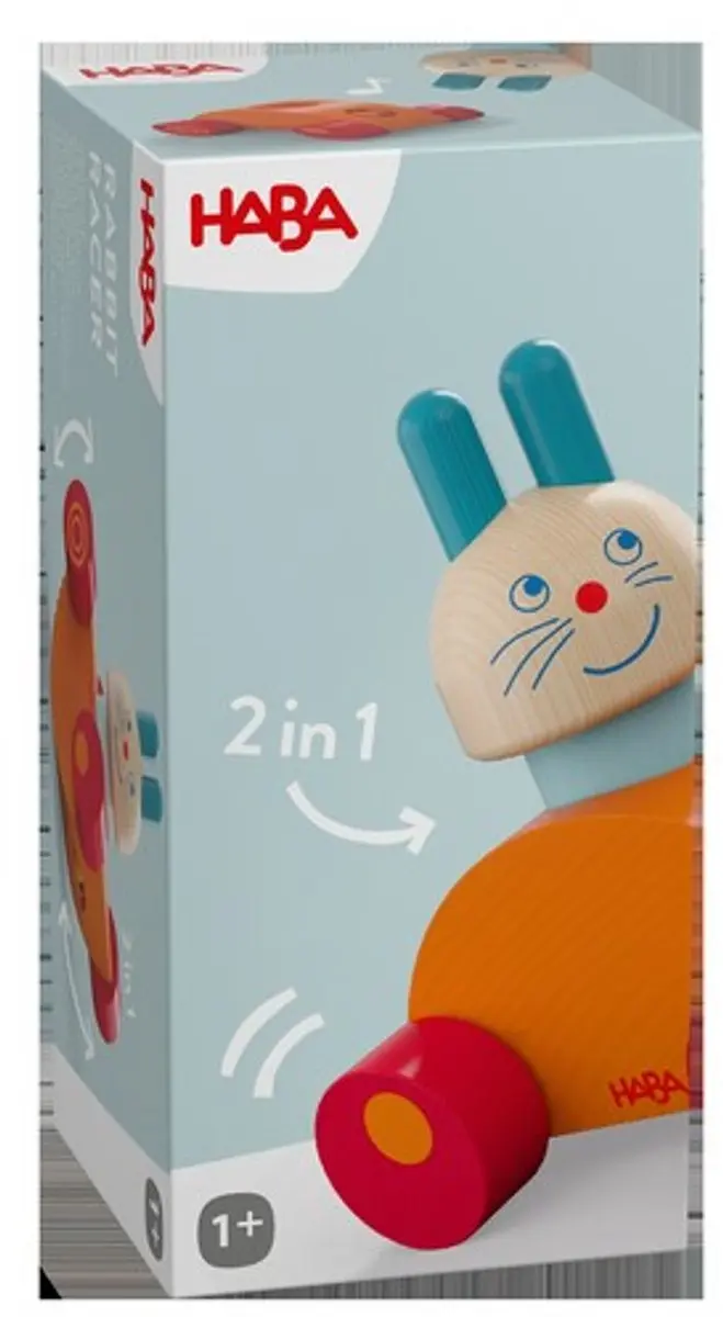 Haba Ontdekkersvoertuig Flitsende Haas 2 in 1 - afbeelding 3 van 3