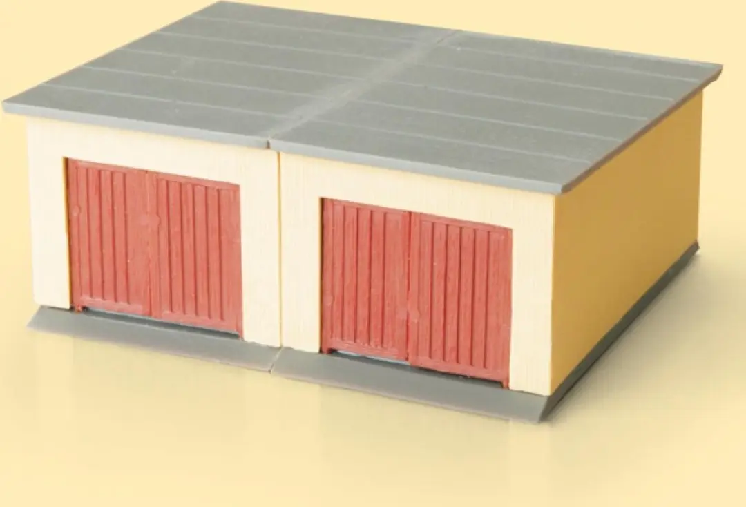 Auhagen 12341 H0/TT Garages Bouwpakket