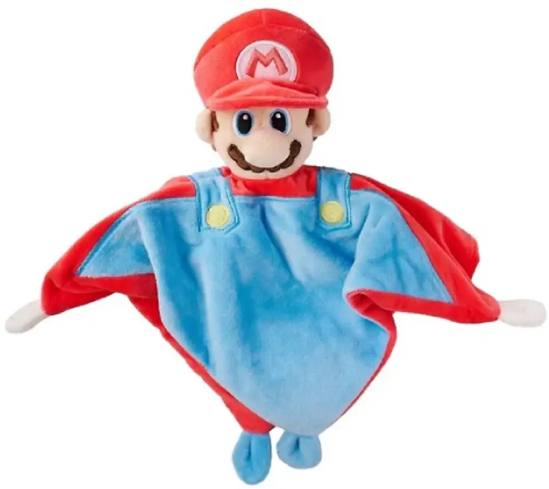 Super Mario Pluche Knuffeldoekje Baby 28 cm
