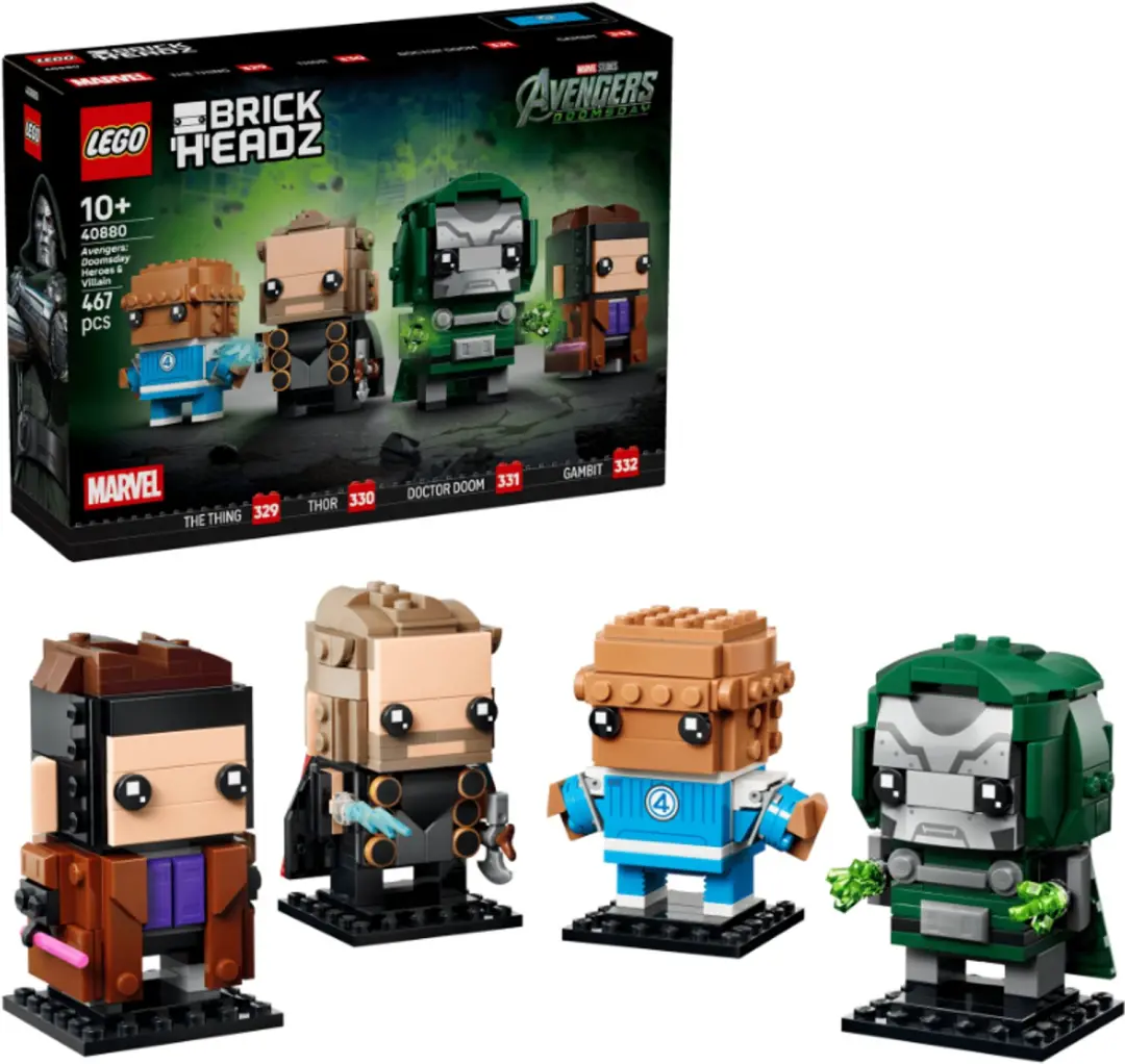LEGO BrickHeadz 40880 Avengers: Doomsday helden en schurk