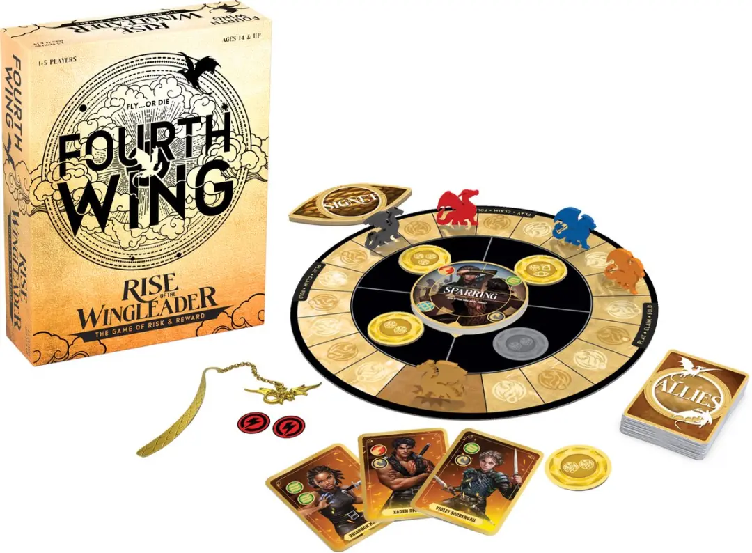 Fourth Wing (ENG) - Bordspel - Strategiespel - Engelstalig - Bekend van de boekenreeks