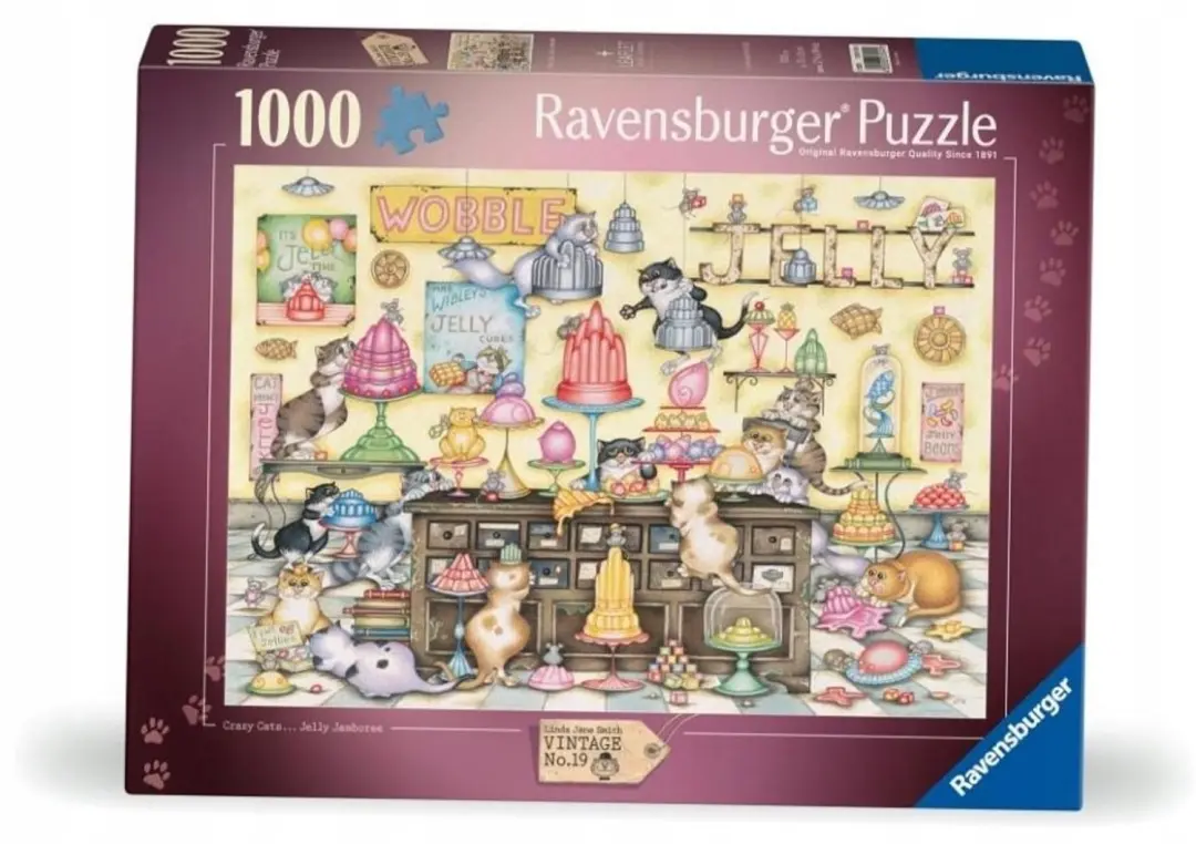 Ravensburger Crazy Cats Puzzel