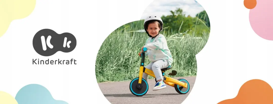 KinderKraft 4Trike Vouw Driewieler - Primrose Geel - afbeelding 3 van 6