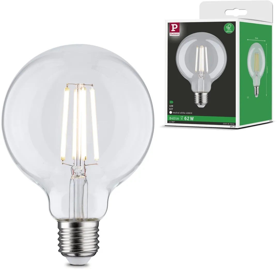 Paulmann Eco-Line LED Globe G95 E27 4W 4000K