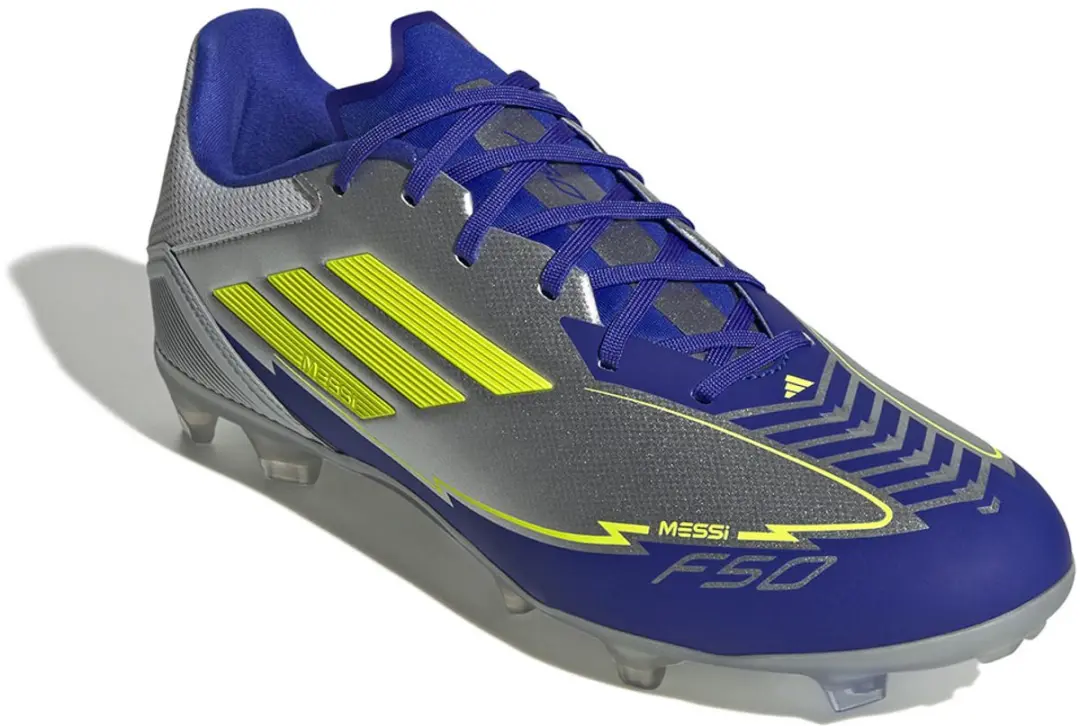 adidas F50 League Messi FG/MG Voetbalschoenen - Zilver - afbeelding 5 van 6