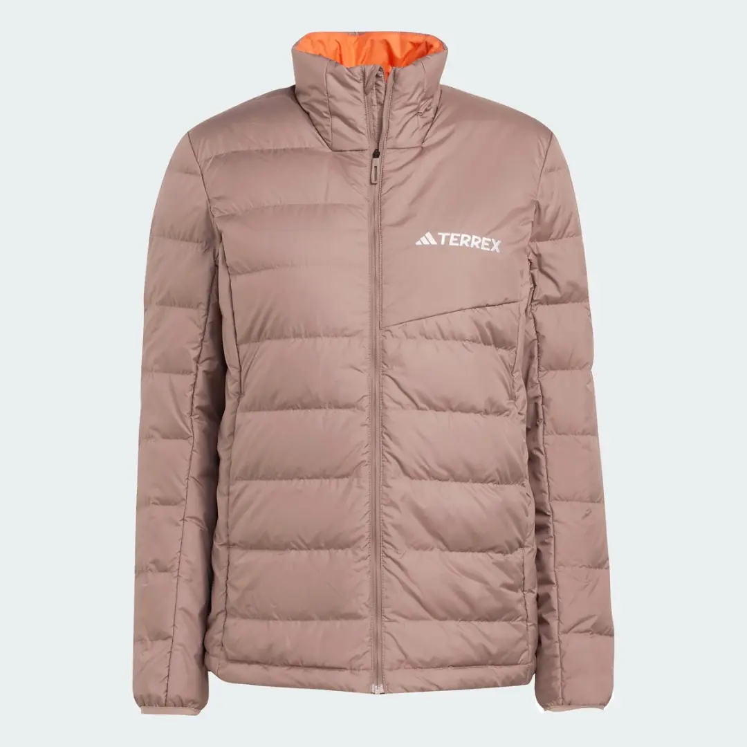 adidas Terrex Multi Light Donsjack Dames - Bruin - afbeelding 6 van 6