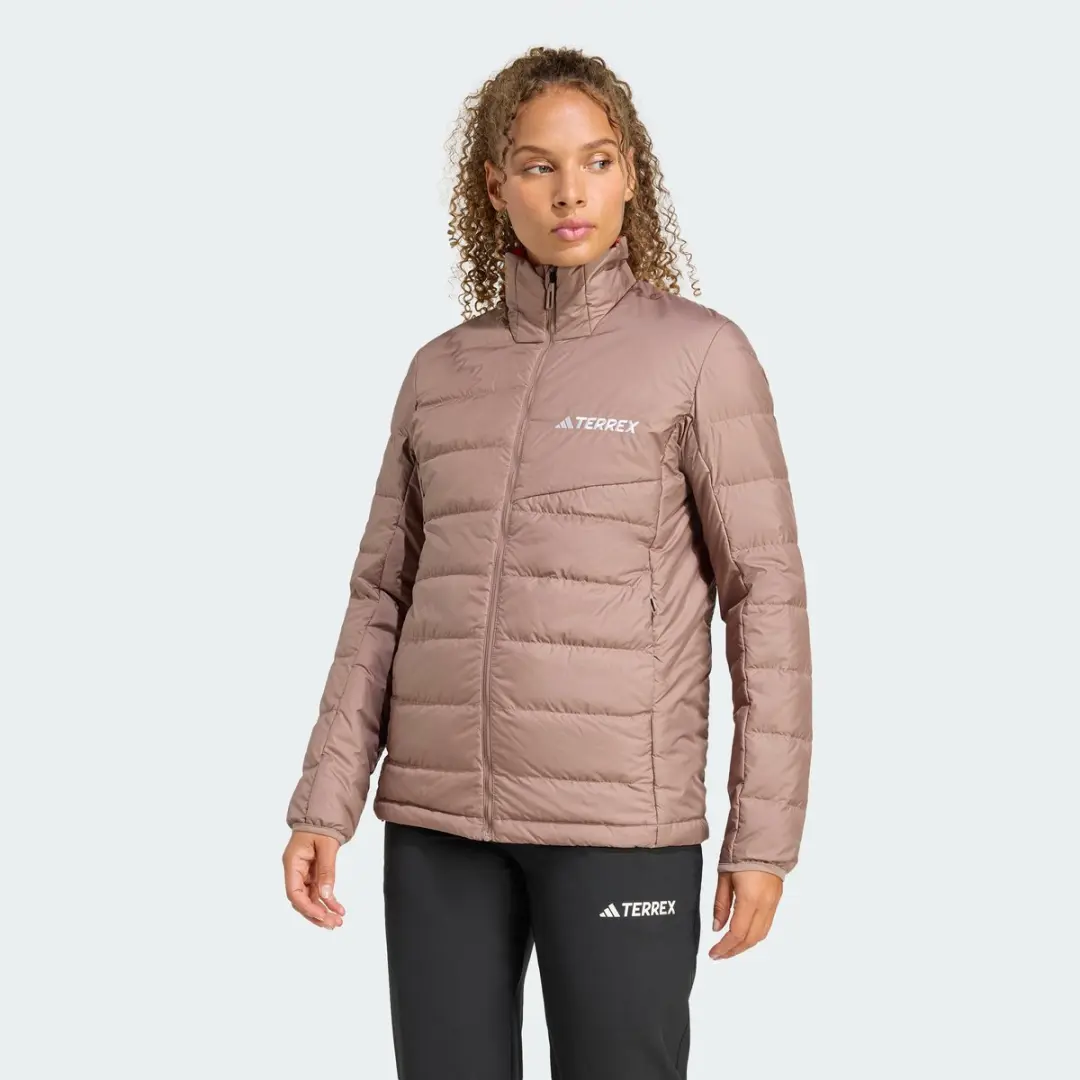 adidas Terrex Multi Light Donsjack Dames - Bruin - afbeelding 4 van 6