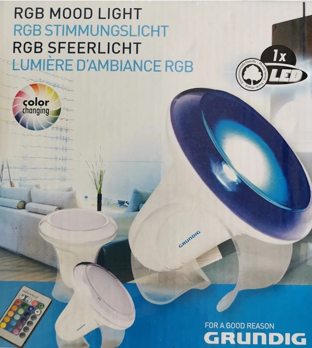 Grundig Mood 3LED Sfeerlamp 17cm