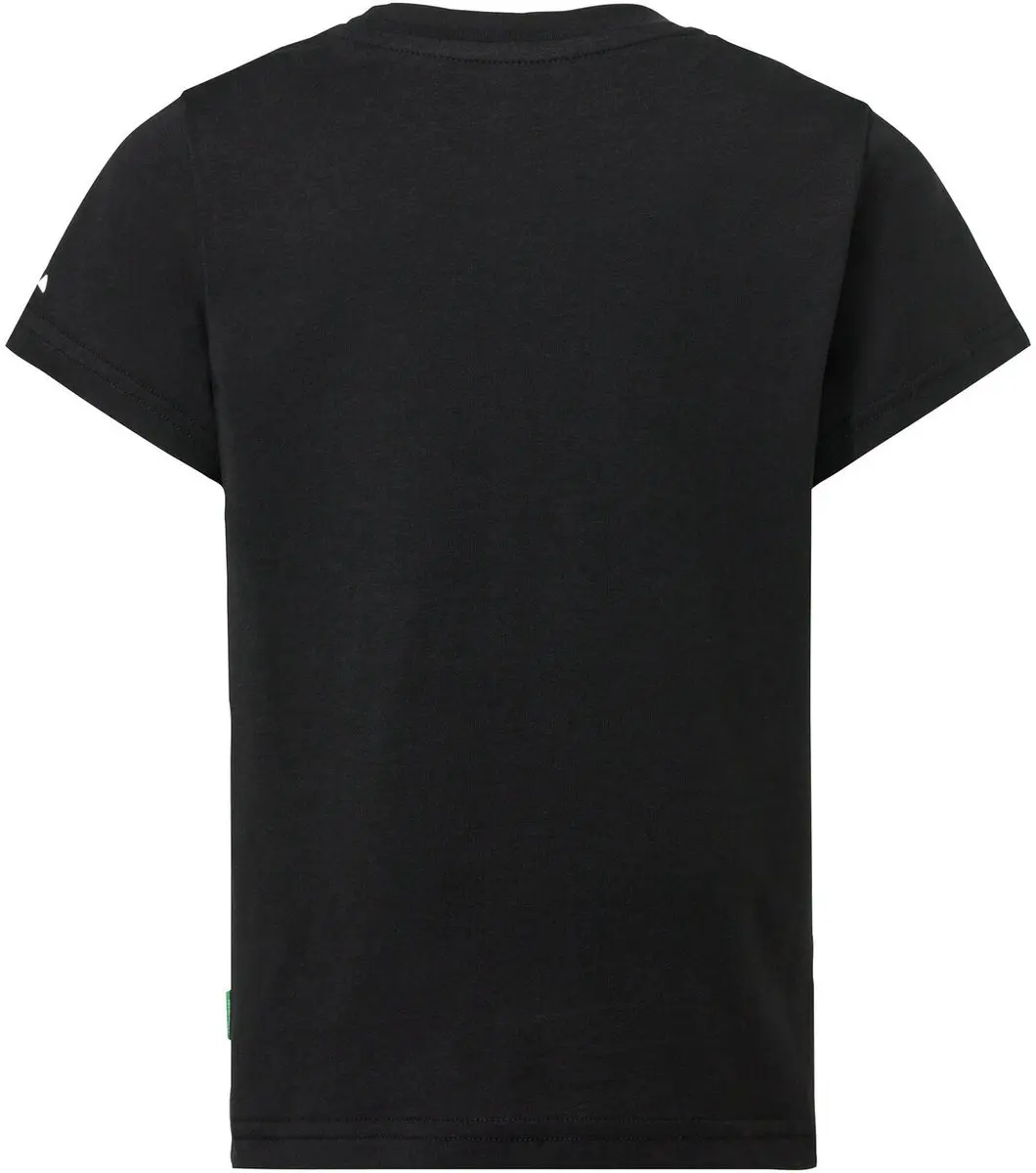 VAUDE Lezza Kinder T-shirt - Zwart/Wit - 110 - afbeelding 2 van 5