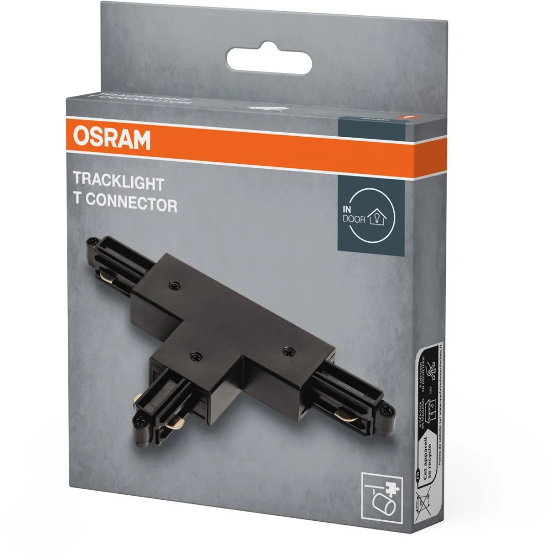 Osram Tracklight T-Connector - Zwart