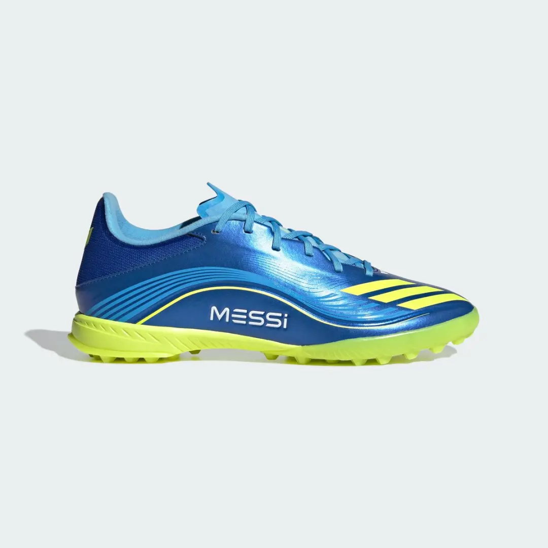 adidas F50 Messi League TF Voetbalschoenen - Blauw - afbeelding 3 van 6