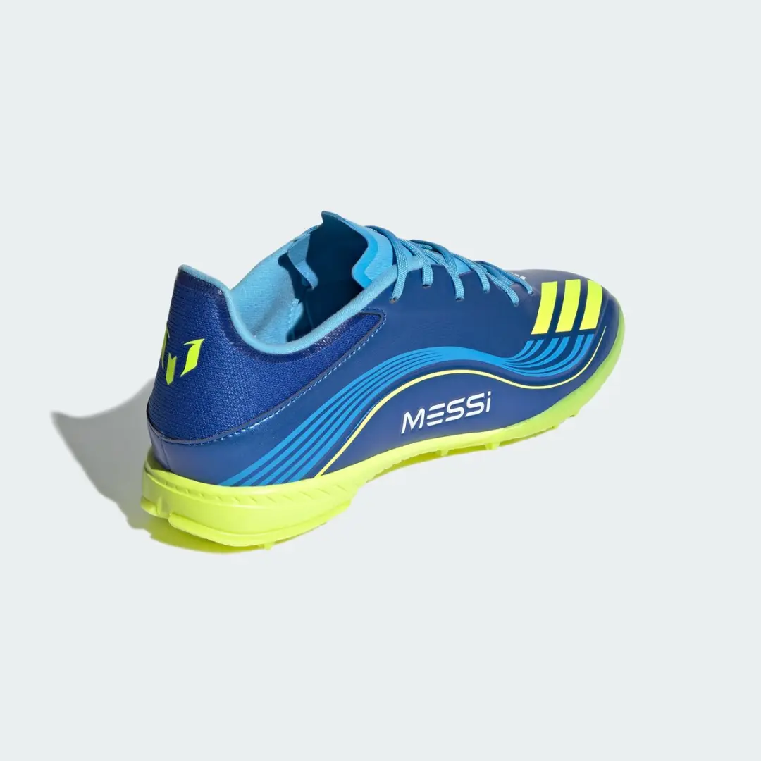 adidas F50 Messi League TF Voetbalschoenen - Blauw - afbeelding 2 van 6