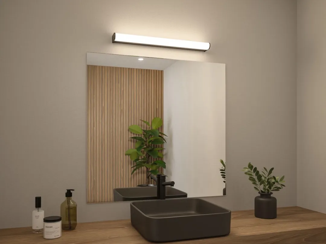 Paulmann Selection Bathroom LED-wandlamp Arneb 1000lm IP44 - Zwart